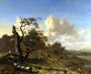 Jan Wijnants - A Landscape with a Dead Tree